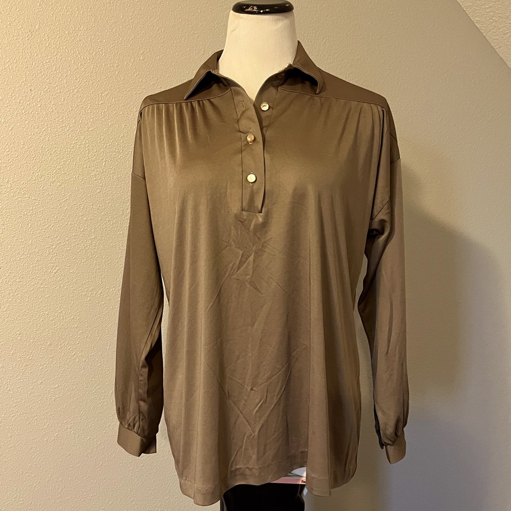 Vintage 60/70s Land n' Sea Women's Blouse